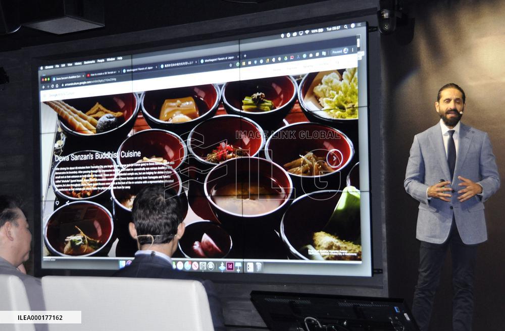 Japanese food culture added to Google online service