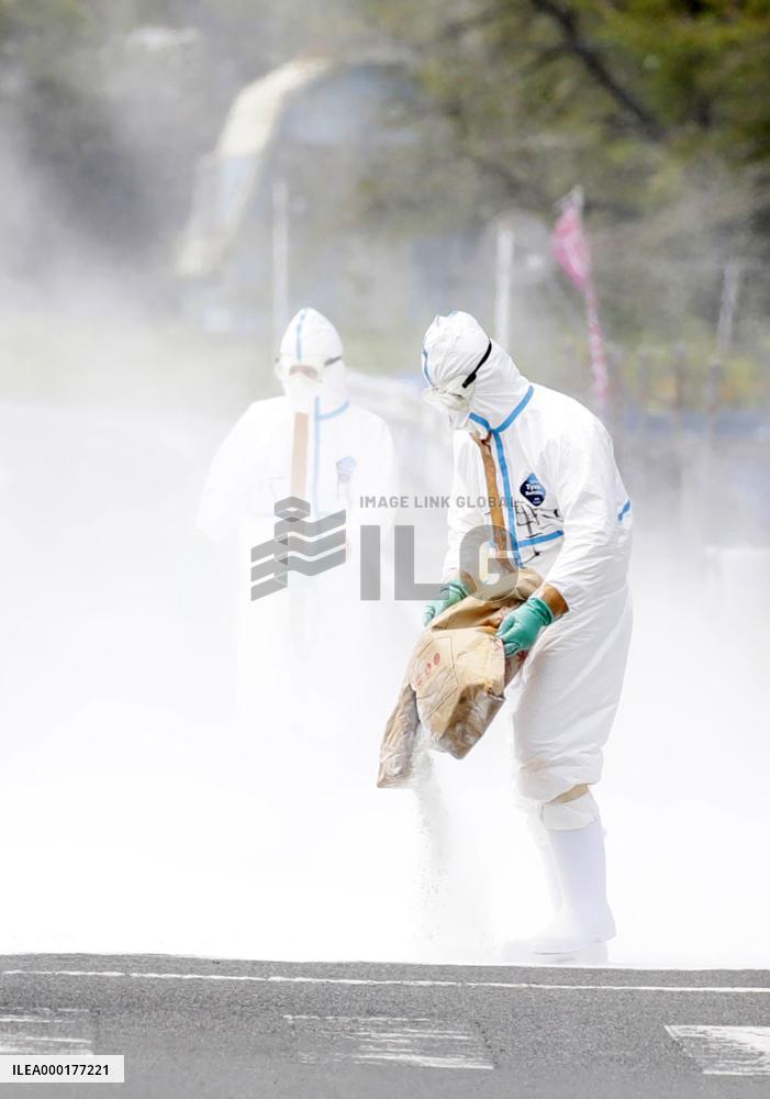 Hog cholera infection in eastern Japan