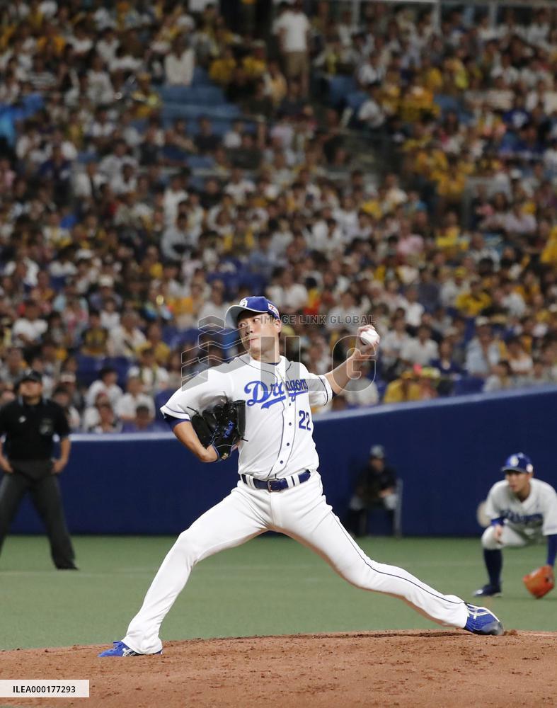 Dragons' Ono no-hits Tigers