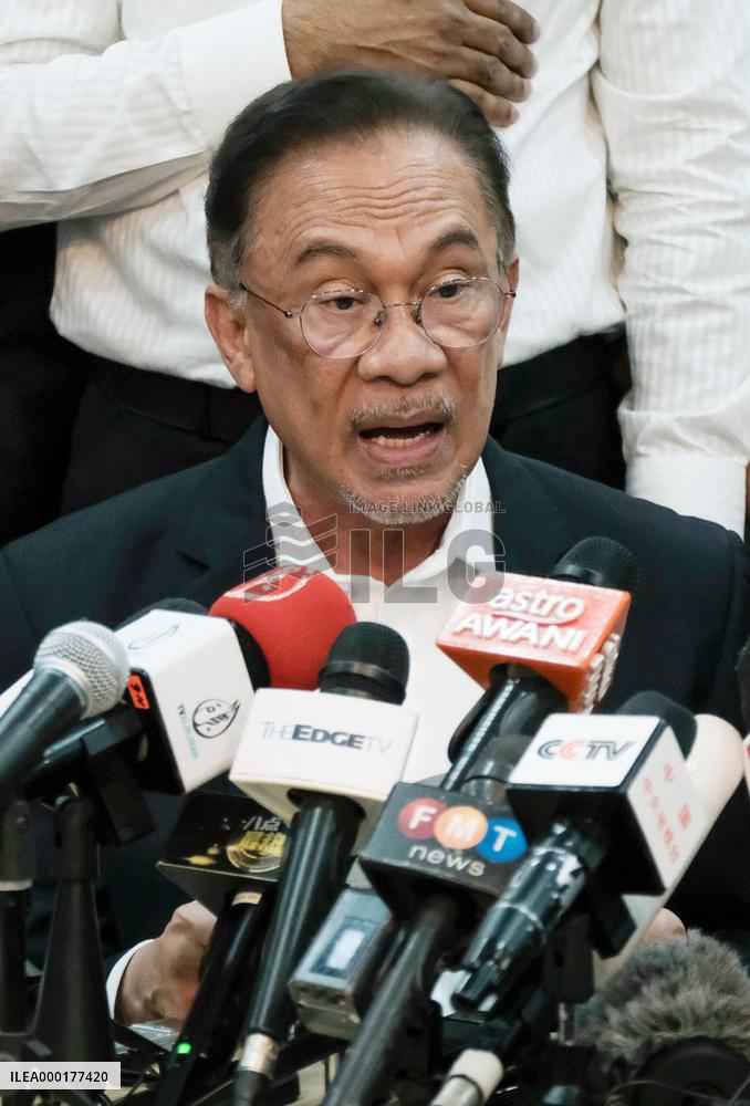 Former Deputy Malaysian Prime Minister Anwar