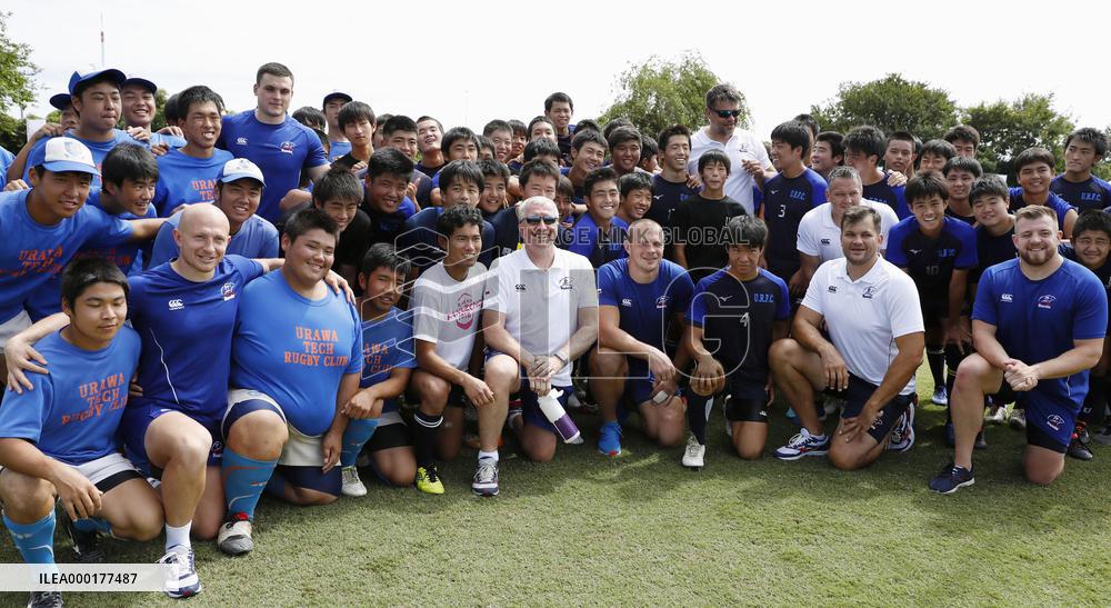 Rugby: Russia team ahead of World Cup