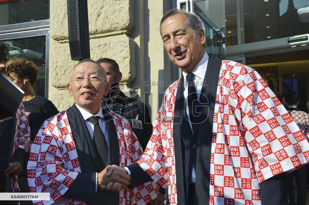 Uniqlo opens 1st store in Italy