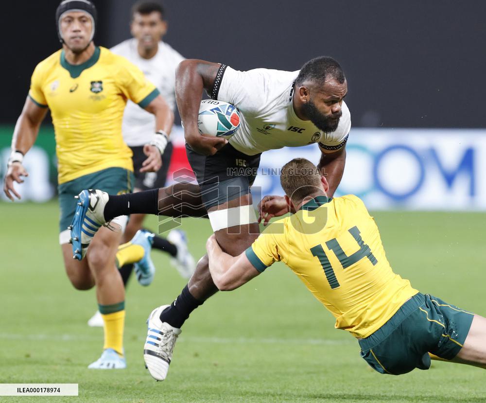 Rugby World Cup in Japan: Australia v Fiji