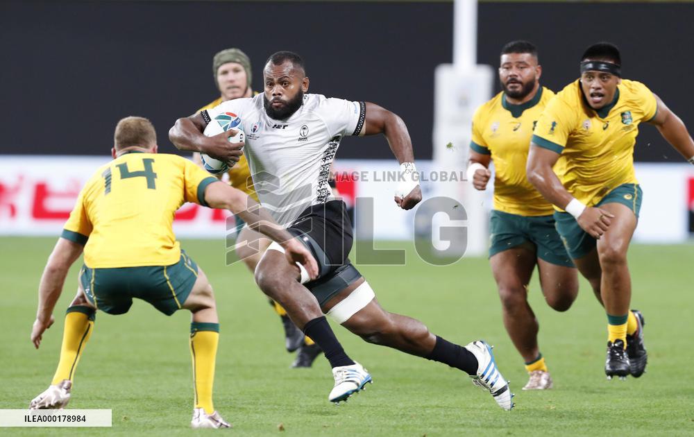 Rugby World Cup in Japan: Australia v Fiji