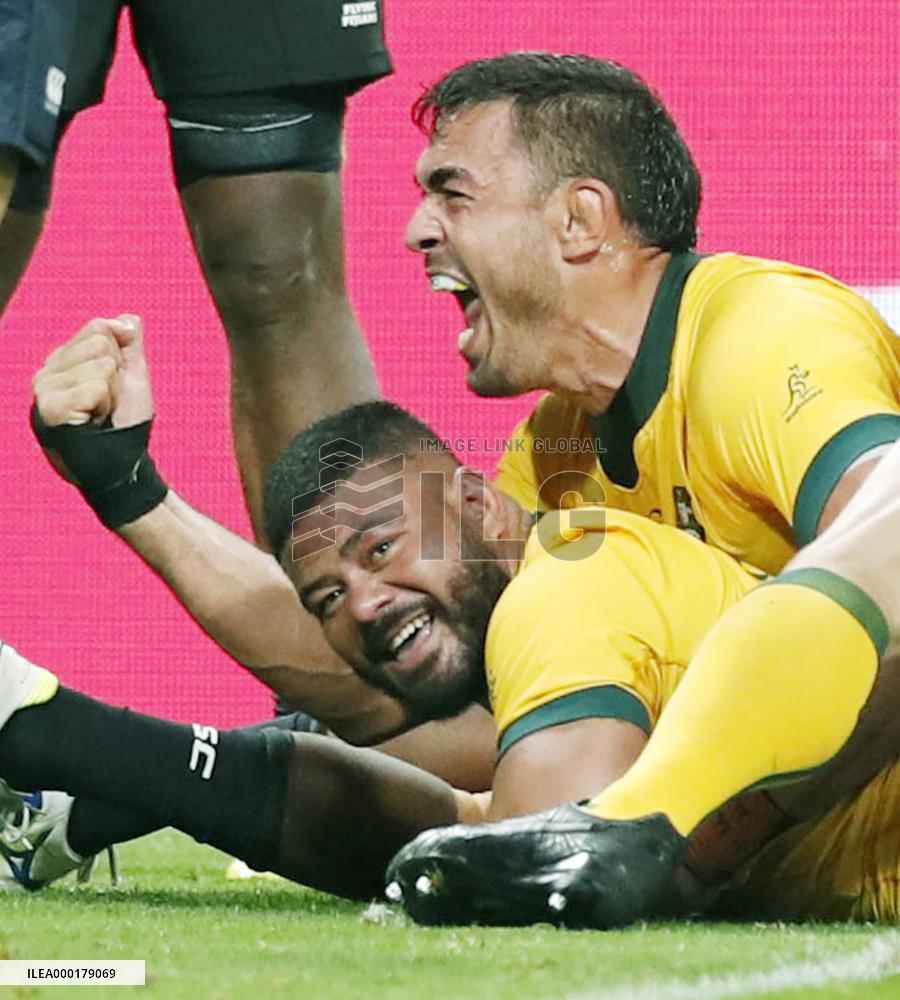 Rugby World Cup in Japan: Australia v Fiji