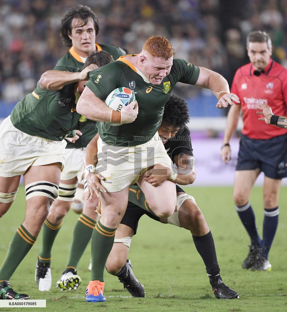 Rugby World Cup in Japan: New Zealand v South Africa