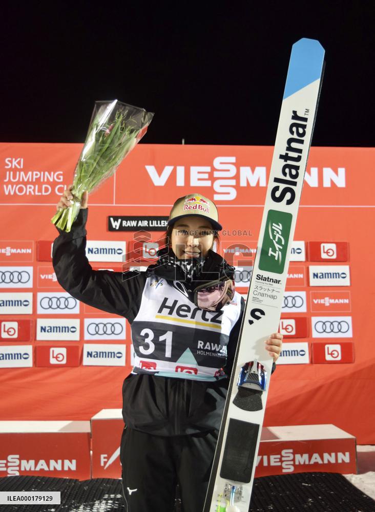 Ski jumping: Takanashi wins 100th World Cup podium