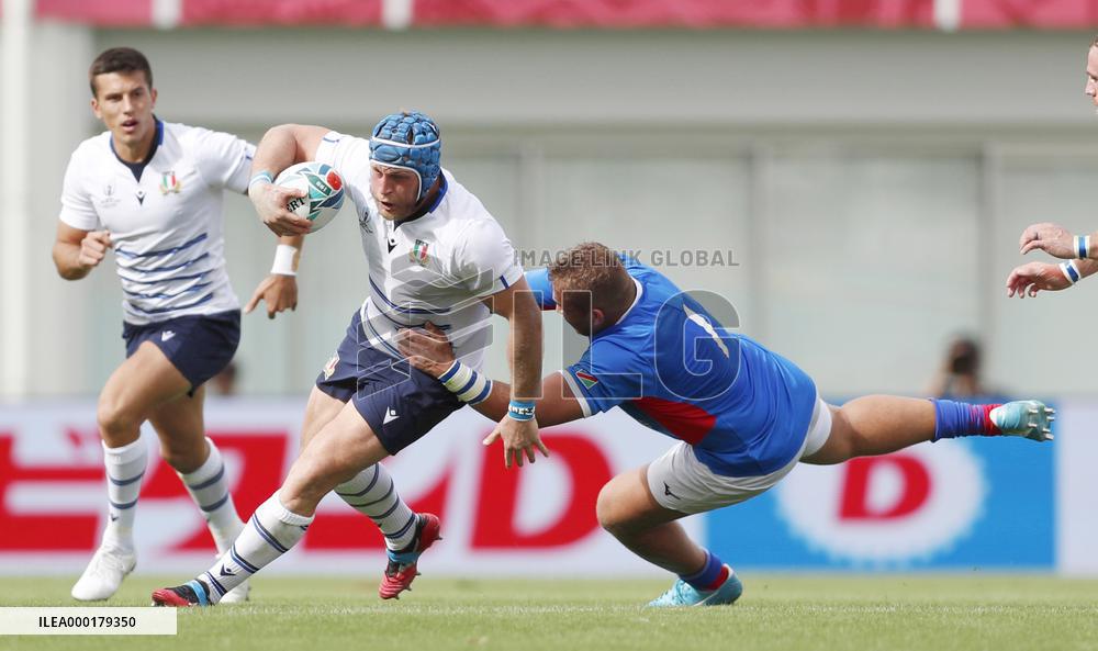 Rugby World Cup in Japan: Italy v Namibia