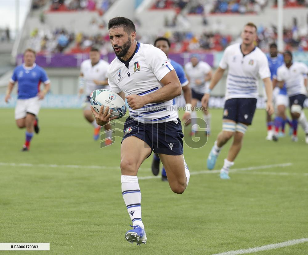 Rugby World Cup in Japan: Italy v Namibia