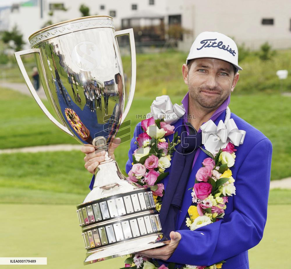 Golf: Kruger wins Shinhan Donghae Open