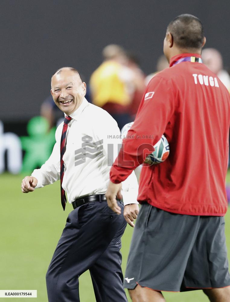 Rugby World Cup in Japan: England v Tonga