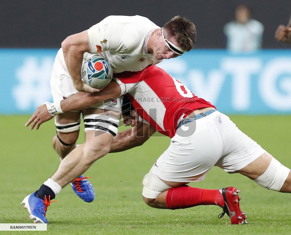 Rugby World Cup in Japan: England v Tonga