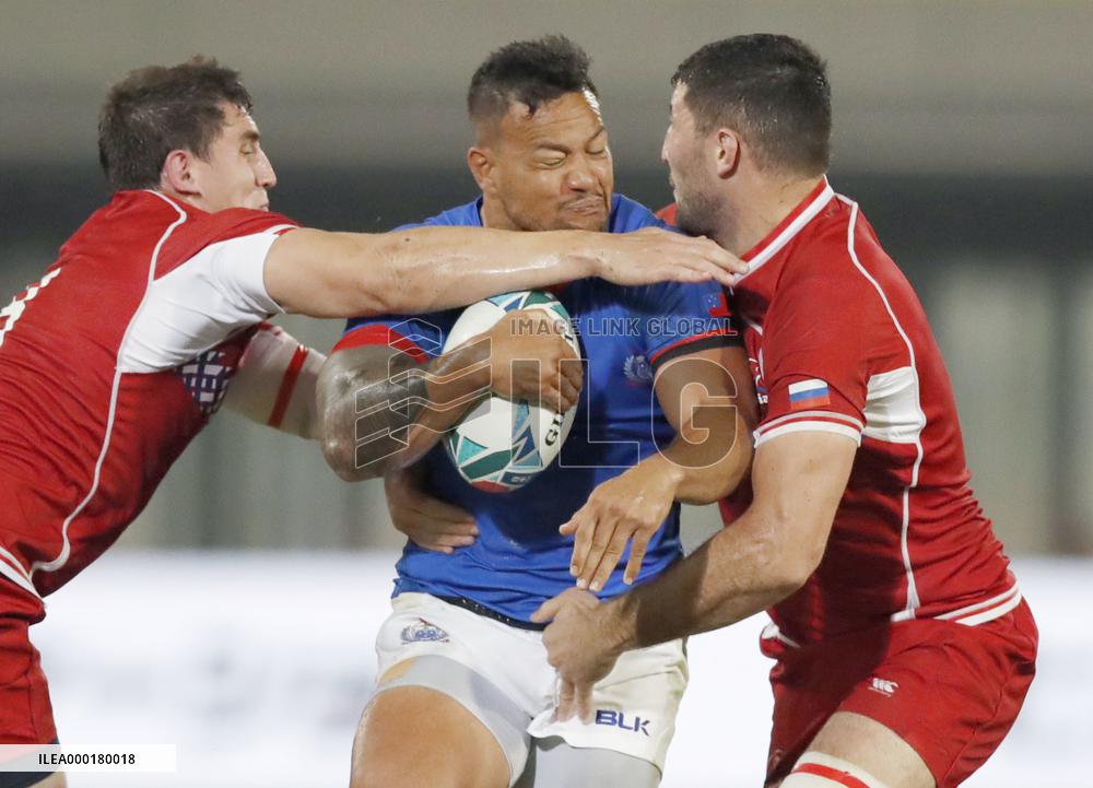 Rugby World Cup in Japan: Russia v Samoa