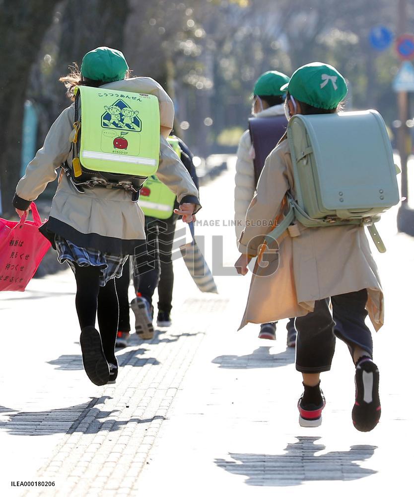Some schools in Japan resume classes after virus-prompted closures