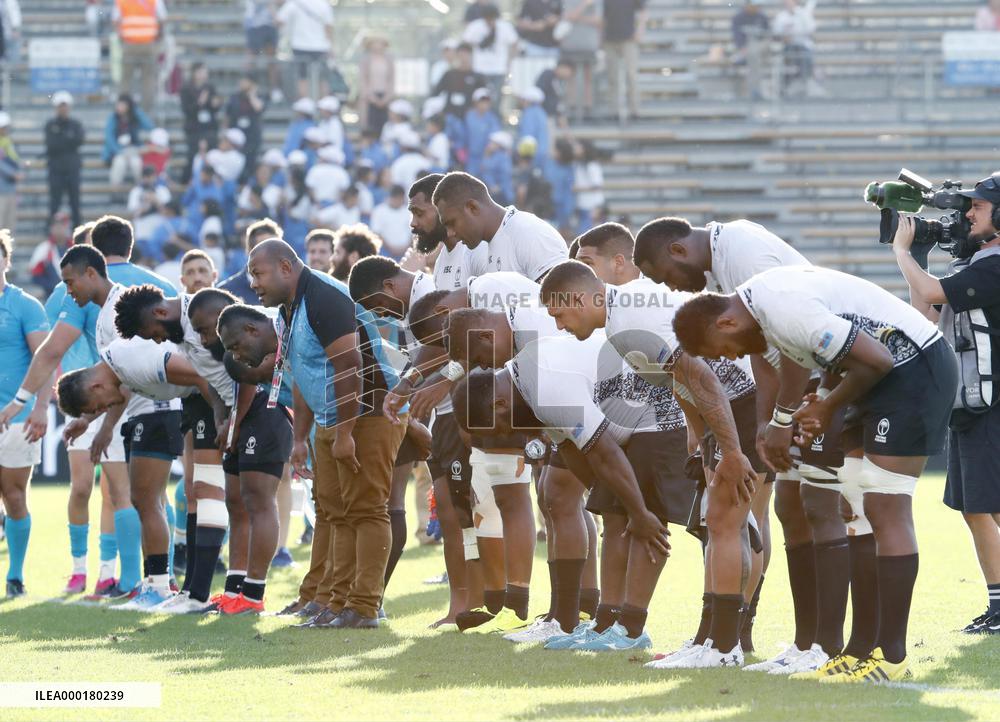 Rugby World Cup in Japan: Fiji v Uruguay