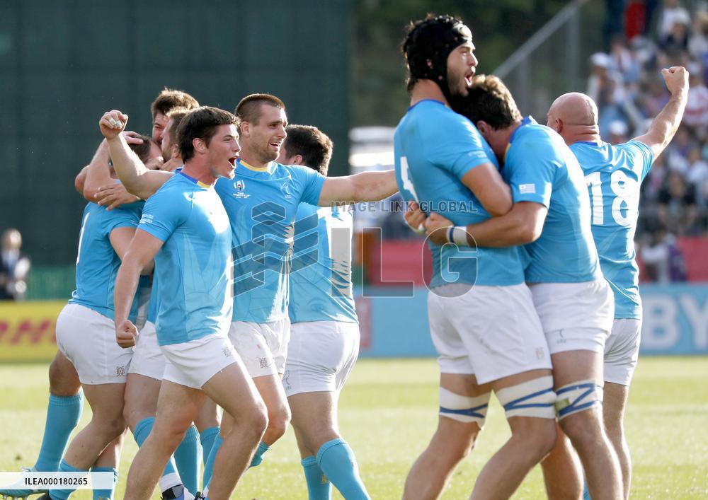 Rugby World Cup in Japan: Fiji v Uruguay