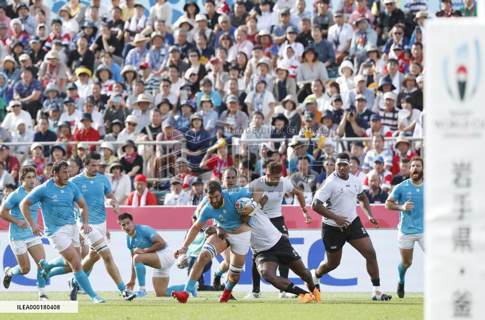 Rugby World Cup in Japan: Fiji v Uruguai