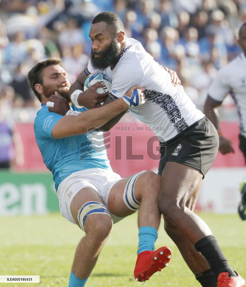 Rugby World Cup in Japan: Fiji v Uruguay