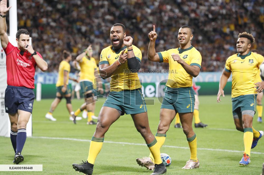 Rugby World Cup in Japan: Australia v Fiji