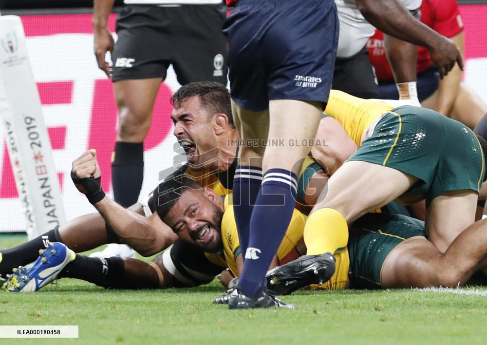 Rugby World Cup in Japan: Australia v Fiji