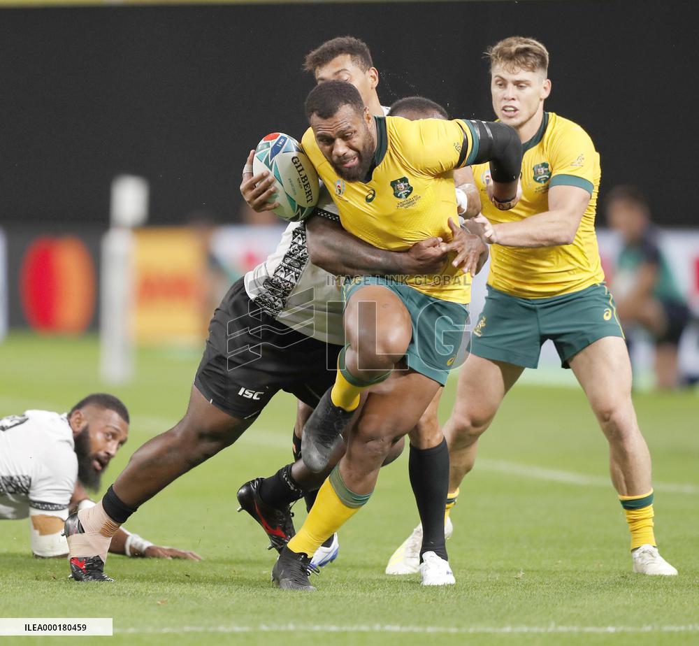 Rugby World Cup in Japan: Australia v Fiji