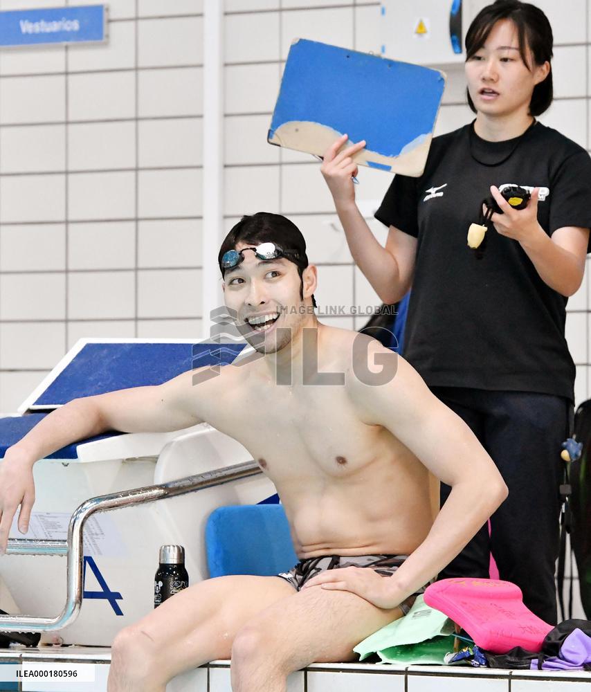 Swimming: Kosuke Hagino