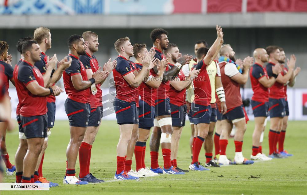 Rugby World Cup in Japan: England v U.S.