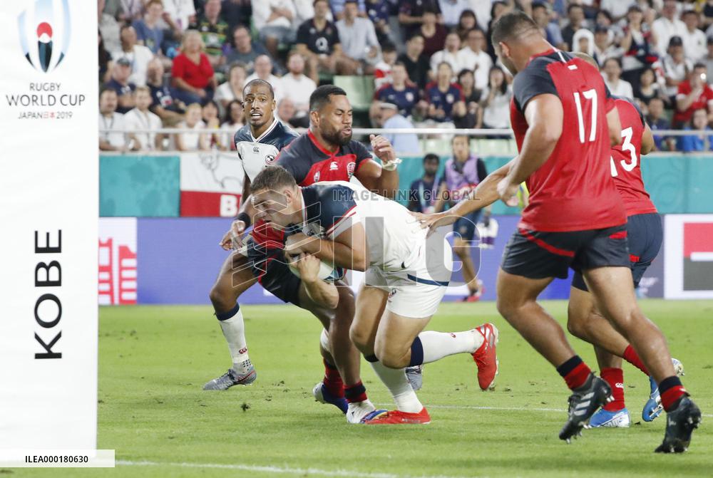 Rugby World Cup in Japan: England v U.S.