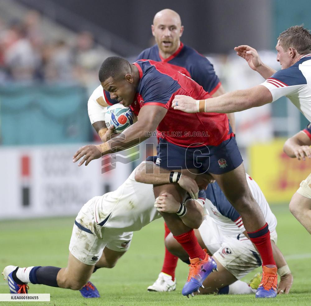 Rugby World Cup in Japan: England v U.S.