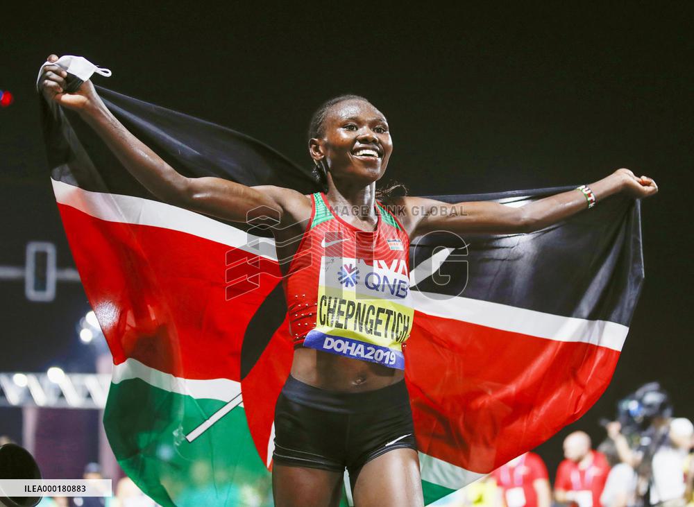 Athletics: Women's marathon at worlds