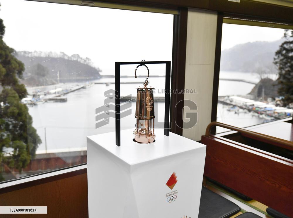 Olympic torch in Japan