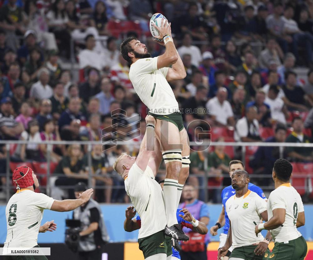 Rugby World Cup in Japan: South Africa v Namibia