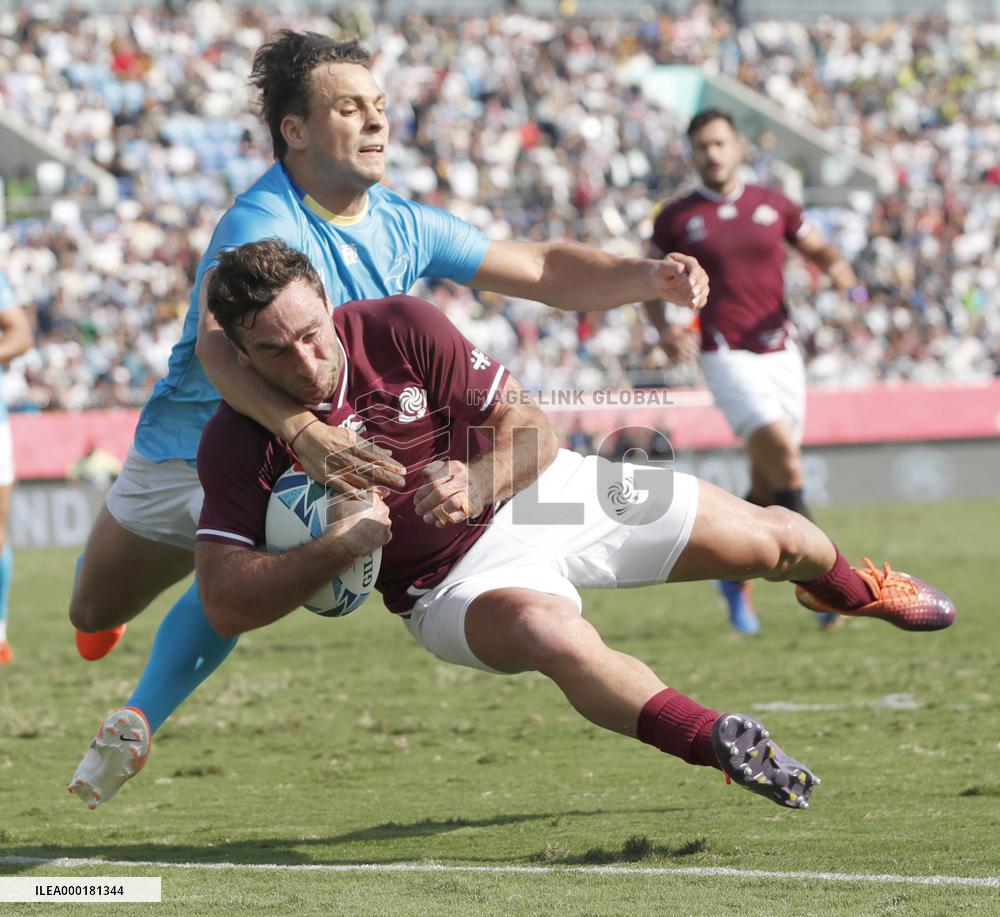 Rugby World Cup in Japan: Georgia v Uruguay