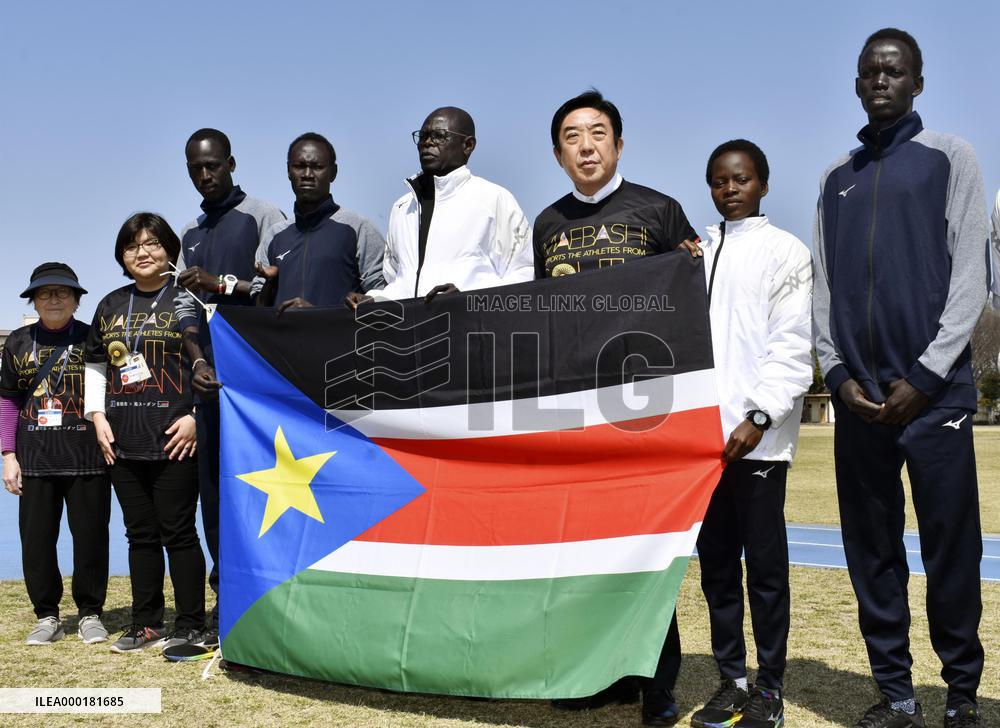 South Sudanese Olympic athletes in Japan