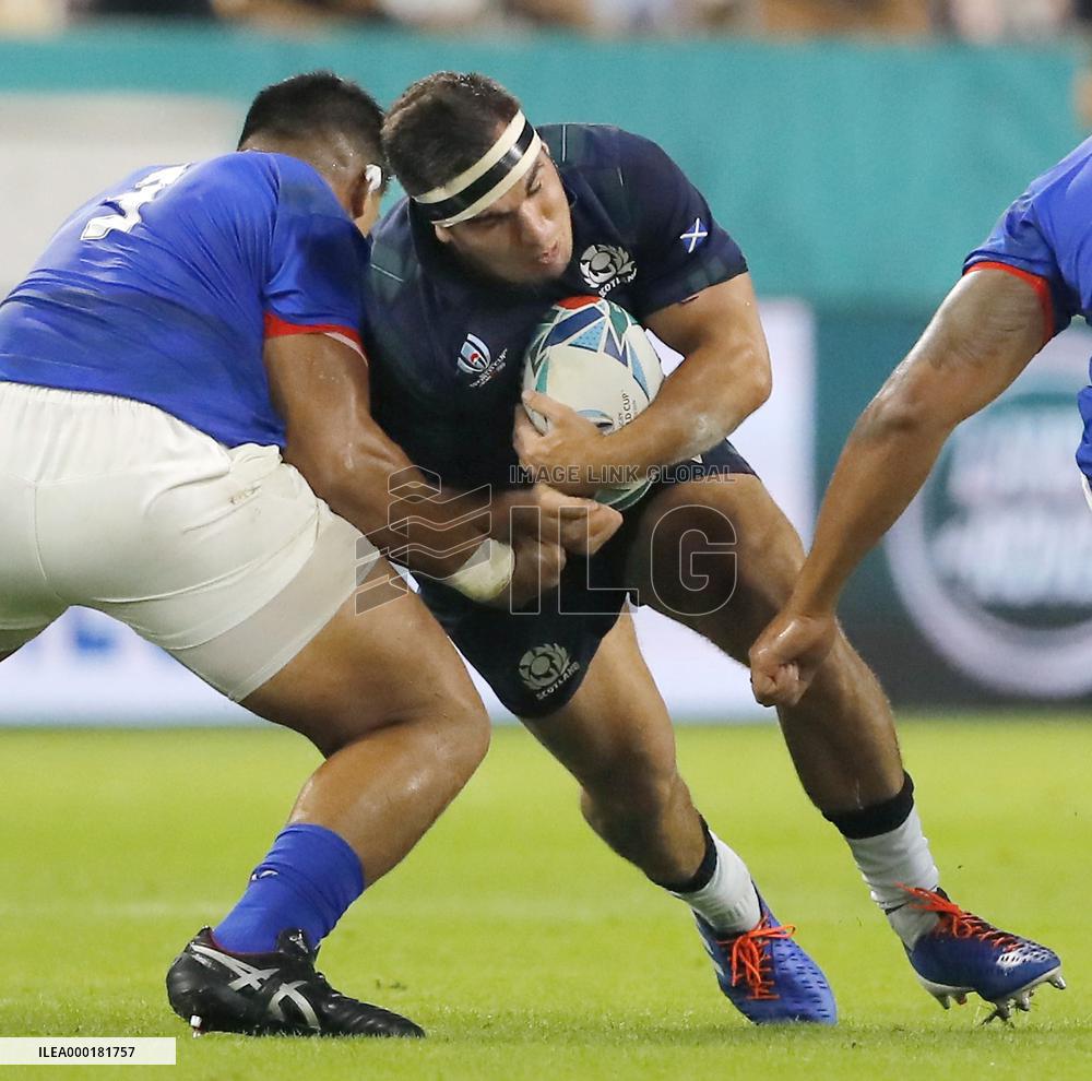 Rugby World Cup in Japan: Scotland v Samoa