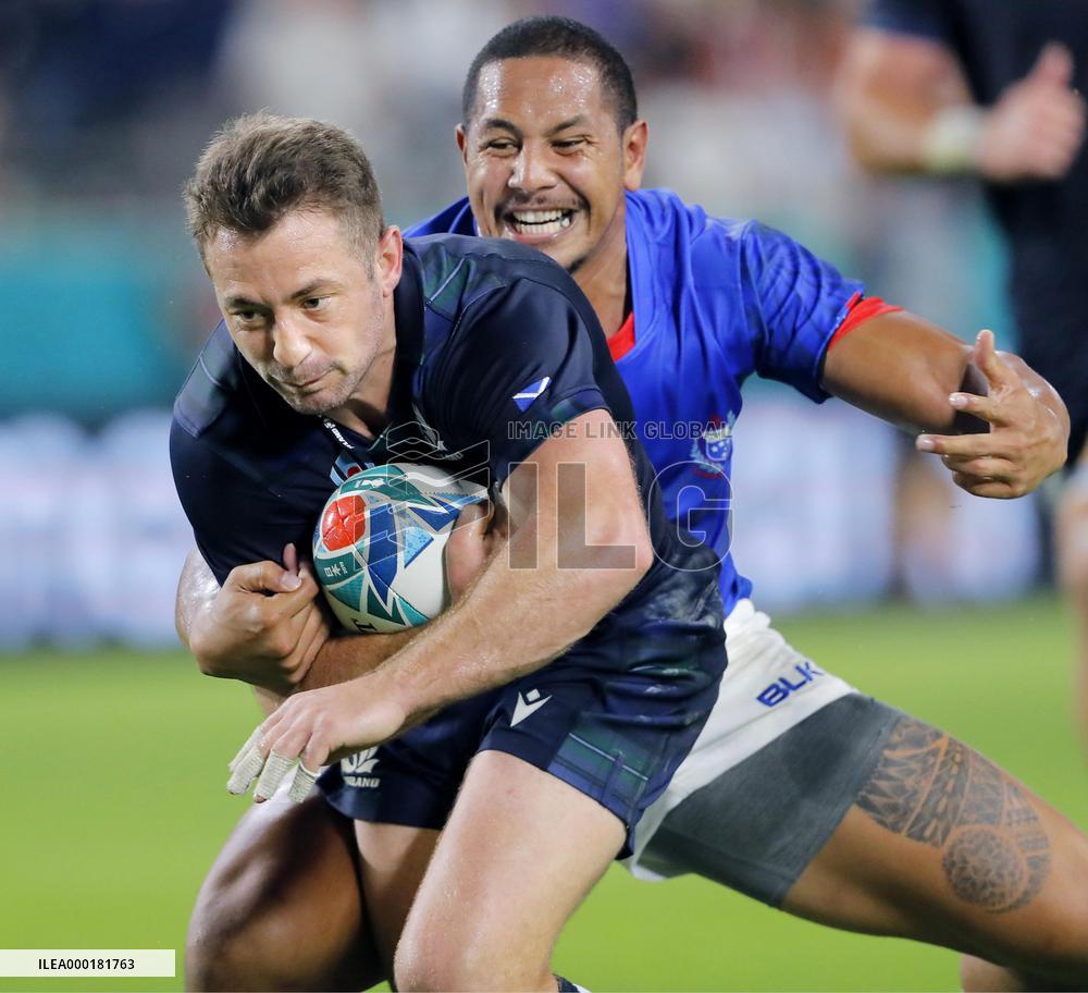 Rugby World Cup in Japan: Scotland v Samoa