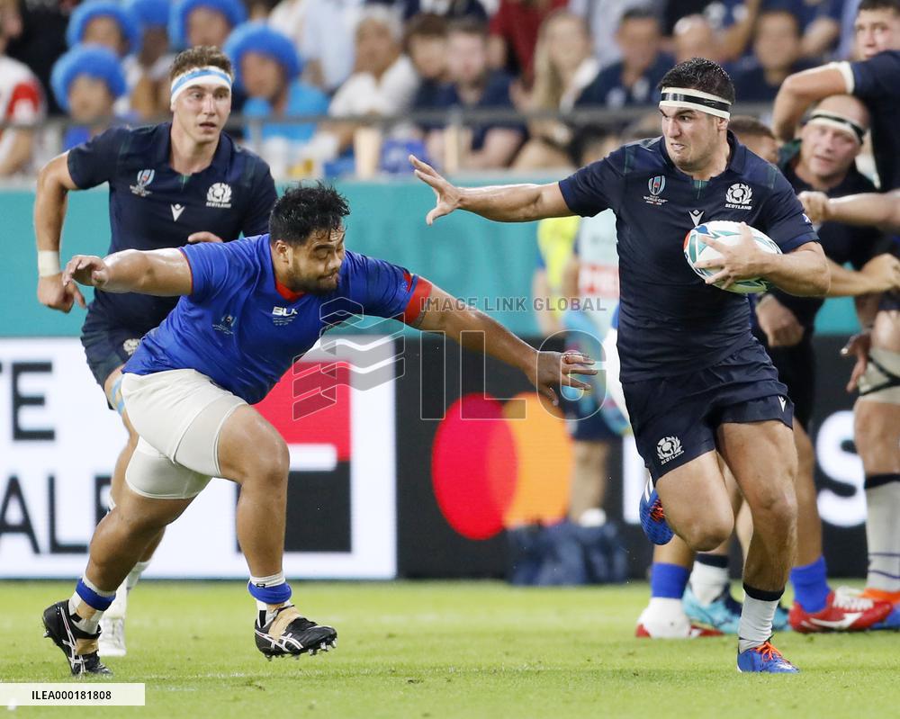 Rugby World Cup in Japan: Scotland v Samoa