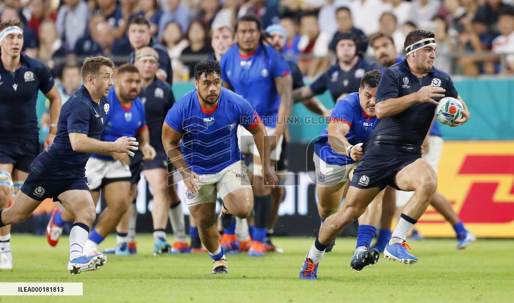 Rugby World Cup in Japan: Scotland v Samoa