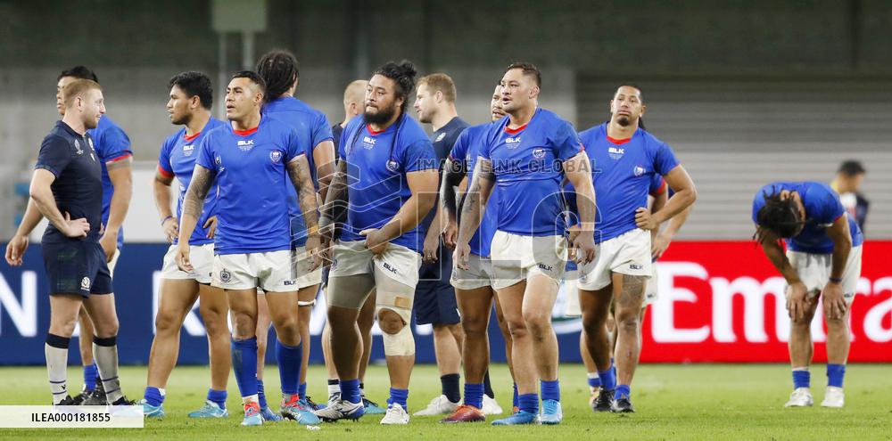 Rugby World Cup in Japan: Scotland v Samoa