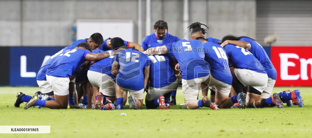 Rugby World Cup in Japan: Scotland v Samoa