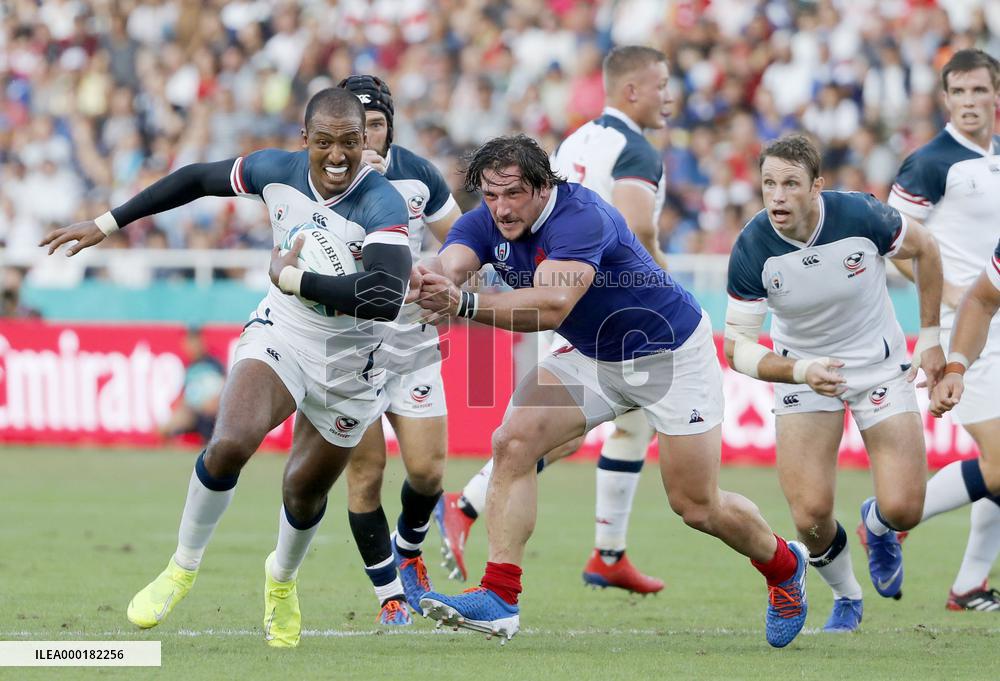 Rugby World Cup in Japan: France v U.S.