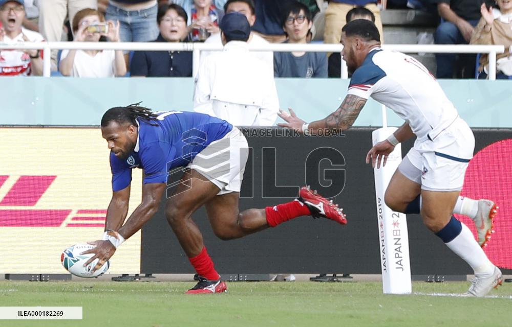 Rugby World Cup in Japan: France v U.S.