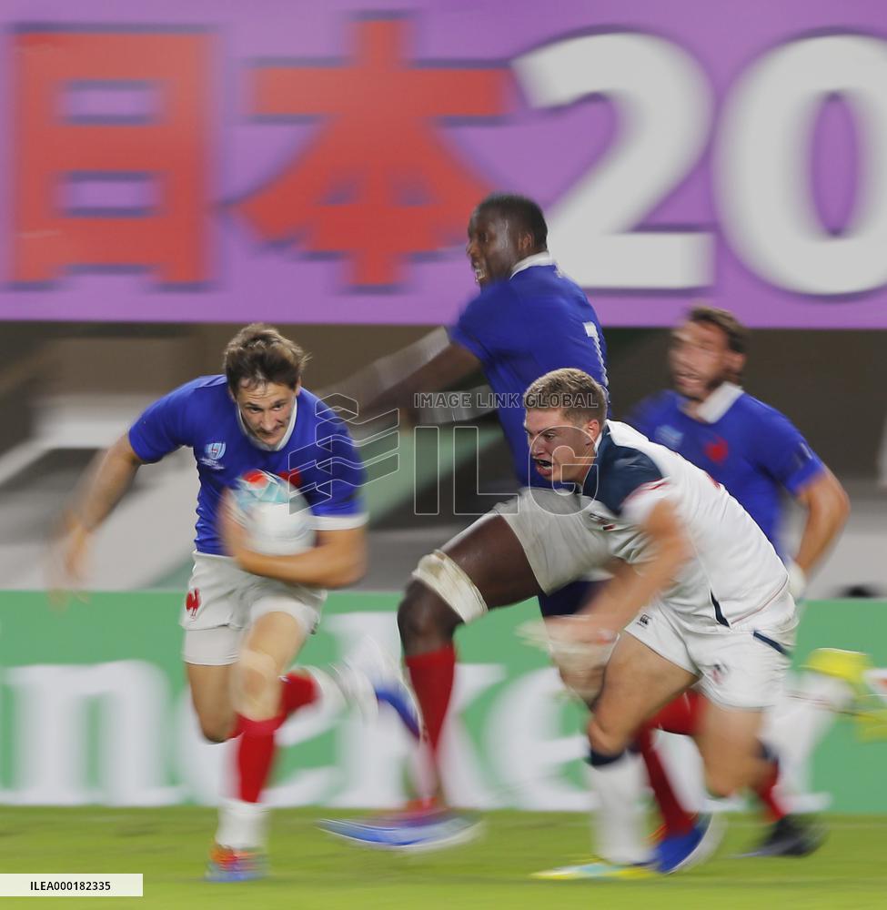 Rugby World Cup in Japan: France v U.S.