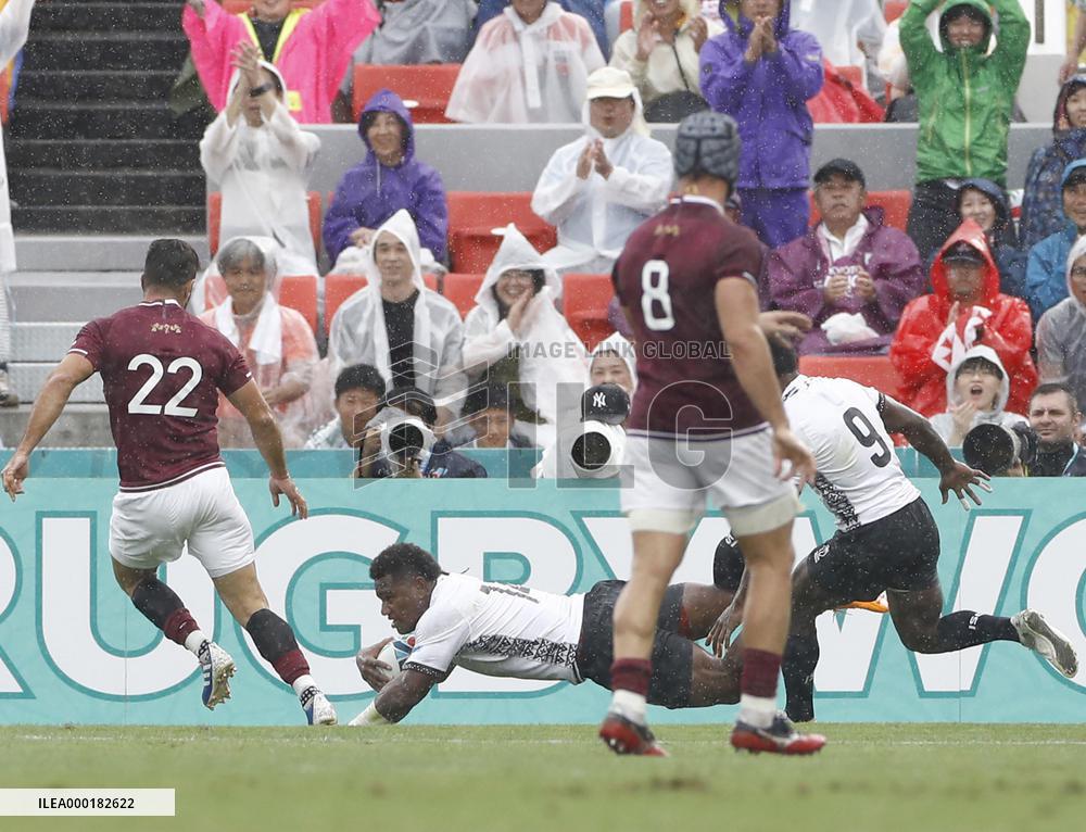 Rugby World Cup in Japan: Georgia v Fiji