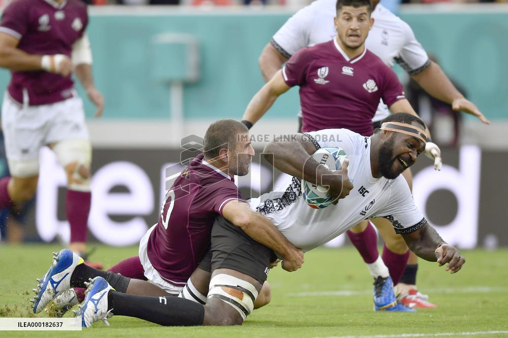 Rugby World Cup in Japan: Georgia v Fiji