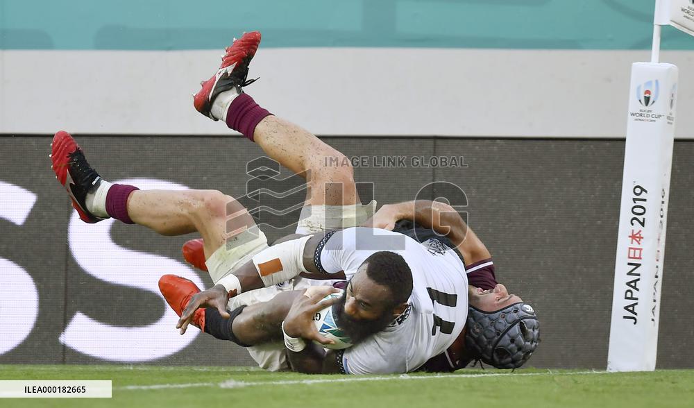 Rugby World Cup in Japan: Georgia v Fiji