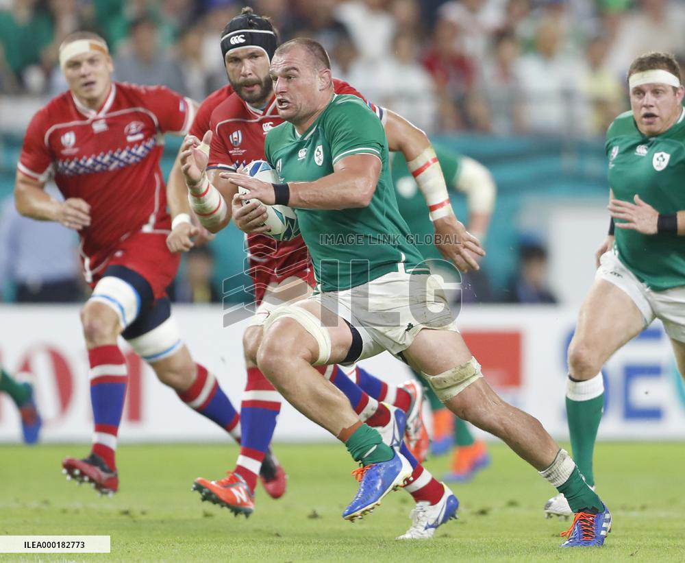 Rugby World Cup in Japan: Ireland v Russia