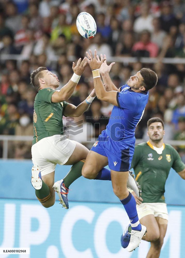 Rugby World Cup in Japan: South Africa v Italy