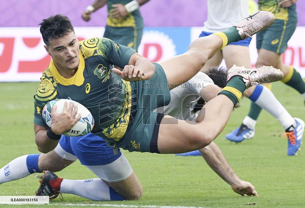 Rugby World Cup in Japan: Australia v Uruguay