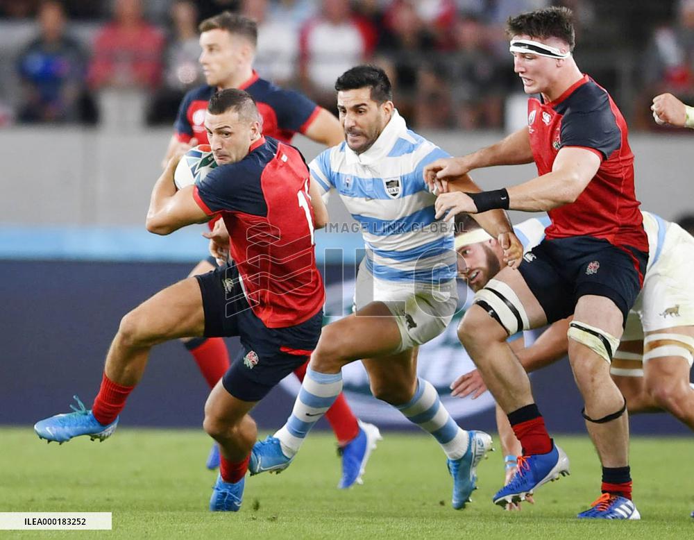 Rugby World Cup in Japan: England v Argentina